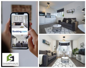 Bright Stylish Apartment with Pavilion Garden View By Sharphaus Short Lets & Serviced Accommodation Management